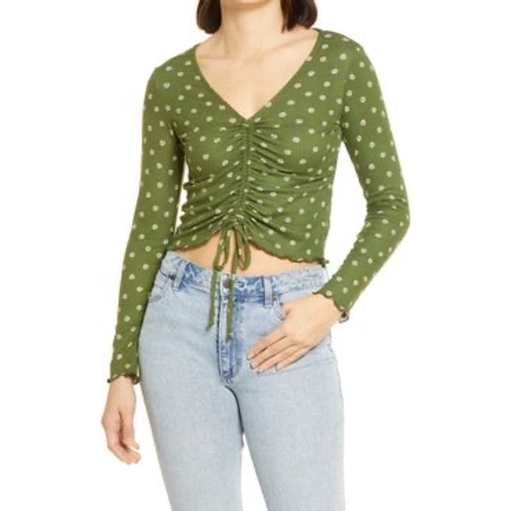 Women's la la land Creative Top, S, Green